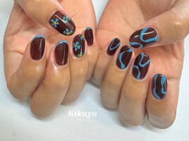 ブラウン&ブルー