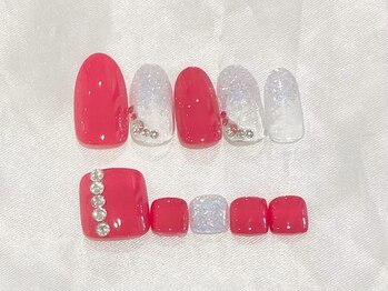 キャンアイドレッシー 下赤塚店/ハンドフットおそろデザイン