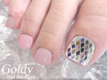 ネイルサロン ゴールディ(NAIL SALON GOLDY)/FOOT華やかコース