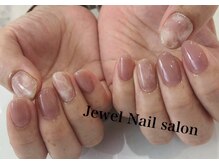ジュエルネイルサロン(Jewel)/ワンカラー＋アート