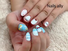 ネイルズアリー 立川店(Nails ally)/3Dアート×キャラクターネイル