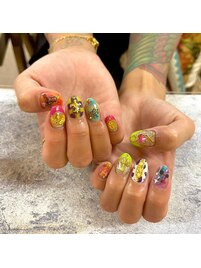 海外ポップネイル