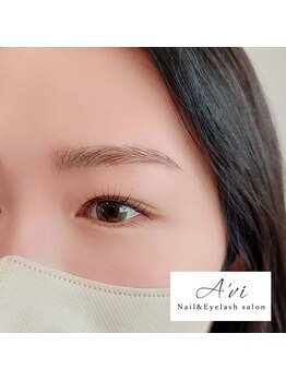 ネイルアンドアイラッシュ アヴィ(Nail and Eyelash A'vi)/パリジェンヌ/美眉スタイリング