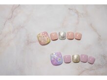 ブリオン 六本松店(Bullion)/スプリングフラワーネイル