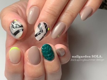 ソラ(SOLA.)/大人クロコネイル