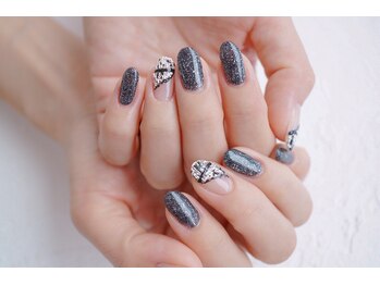 ネイル フライガール(nail FLY GIRL)/ツイードネイル♪