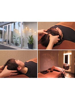 ヘッドスパで癒されたい