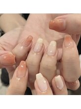 メル バイ ウィリートーキョー(MELL by wellytokyo)/持ち込み　桃ネイル　渋谷