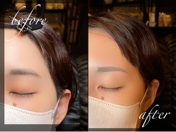 ミイン(miiin)/間引きで脱、濃い眉毛