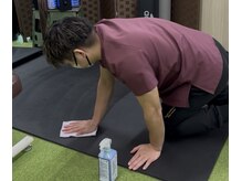 いつき整骨院の雰囲気（院内は徹底的に清掃、消毒をしてお待ちしてます）