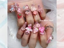 ピオミエルネイル 新宿(pio miel nail)/3Dキャラネイル