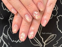 ネイルコテージ 新宿南口店(Nail cottage)/桜ネイル￥9900