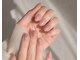 サンカリネイル バイ バラ イオンモール今治新都市店(SANKARI nail by VALLA)の写真/*日常に寄り添う繊細デザイン*肌なじみ抜群◇200色以上のカラーでオフィスにも馴染む上品ネイル♪