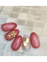 ネイルアンドメイク メイプルツリー(Nail & Make Maple Tree)/囲みグラデーション