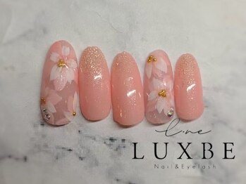 ラックスビー ネイルアンドアイラッシュ 阿倍野ルシアス店(LUXBE)/ＬBデザインコース