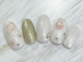 ウェディングネイル☆6600円