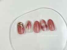 アンク(ankh.)/ニュアンスチェック×ピンク