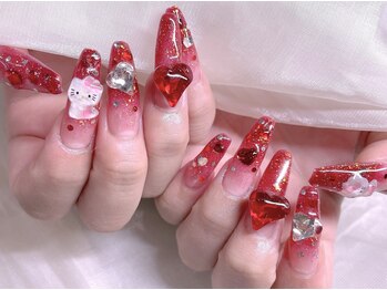 エムズ ネイルサロン(M2)/フラッシュグラデーション