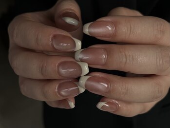 リノ 大阪本町店(lino)/フレンチネイル【4.14】