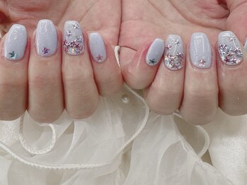 ハニービービー(Honey Bee Bee)/キラキラスターネイル