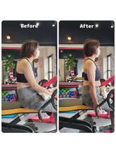 ピーチ(Peach)/筋膜リリース Before＆After