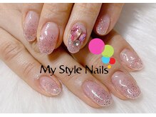 マイ スタイル ネイルズ(My Style Nails)/ラメグラデーションジェル