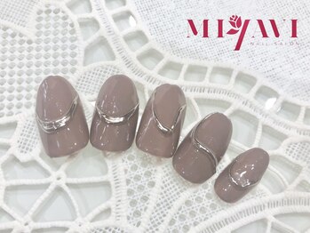 リアンブリエ(LienBriller)/ミラーネイル