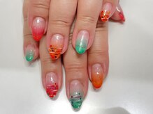 クォーターリゾートネイル(QUARTER RESORT nail)/シロップネイル☆