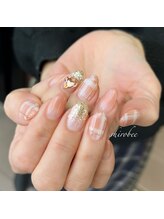 白べぇーっ 本店 湊町店/チェックネイル