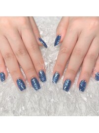 長さ出し★ワンカラー★ラメ