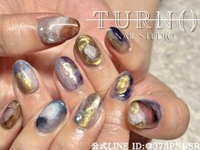 ターンネイルスタジオ 中央林間(TURN nail studio)の雰囲気（抜け感あふれるハイセンスなニュアンスデザイン。満足度◎）