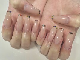 スキニーストーンフレンチ