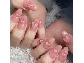 チークネイル☆ハート☆持ち込み