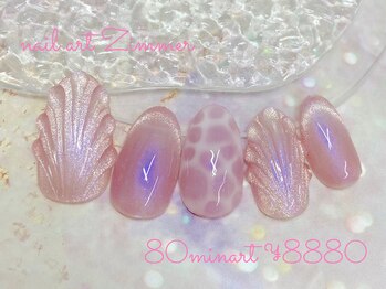 ネイルアート ジマー/80minart/パラジェル/学割あり