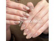 ジョリーナ ネイルズ 鶴見(Jolina Nails)/ミラーネイル　ショートネイル