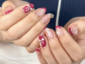 シアラ(Ciala)/リボンアートネイル