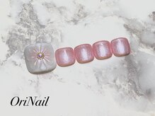 オリネイル 西荻窪(OriNail)/定額フットネイル[フラワー]