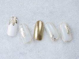 ミラーデザインネイル♪4300円