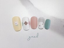 ワイネイル(Y.nail)/うさちゃんネイル