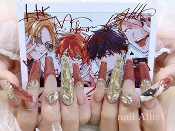 ネイル アリーズ セカンド(nail Allies 2nd)/ロング推しネイル