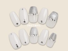 ファストネイル 町田店(FAST NAIL)/フレンチ/ラメ【12410】