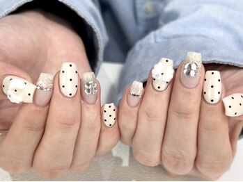 メルシー(Merci)の写真/持ち込みデザインも大歓迎♪豊富なカラー・パーツで、なりたい指先を実現★