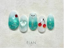 エラン メグロ(ELAN Meguro)/クリームソーダネイル