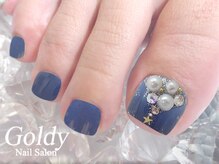 ネイルサロン ゴールディ(NAIL SALON GOLDY)/FOOT華やかコース