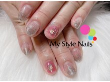 マイ スタイル ネイルズ(My Style Nails)/ラメグラデーションジェル