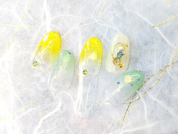 ネイルサロン シェル(Nail Salon SHELL)/爽やかグラデ