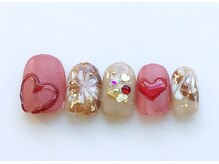 きれい de チュッ 桜ビル店/2月キャンペーンネイル