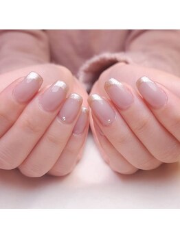 ピオニーネイル(peony nail)/マオジェル限定カラー　フレンチ