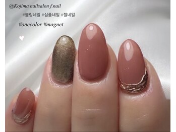 エフネイル(f.nail)/持ち込みデザインを参考に