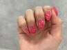  トレンド★ハートホロデザインネイル　￥6,700